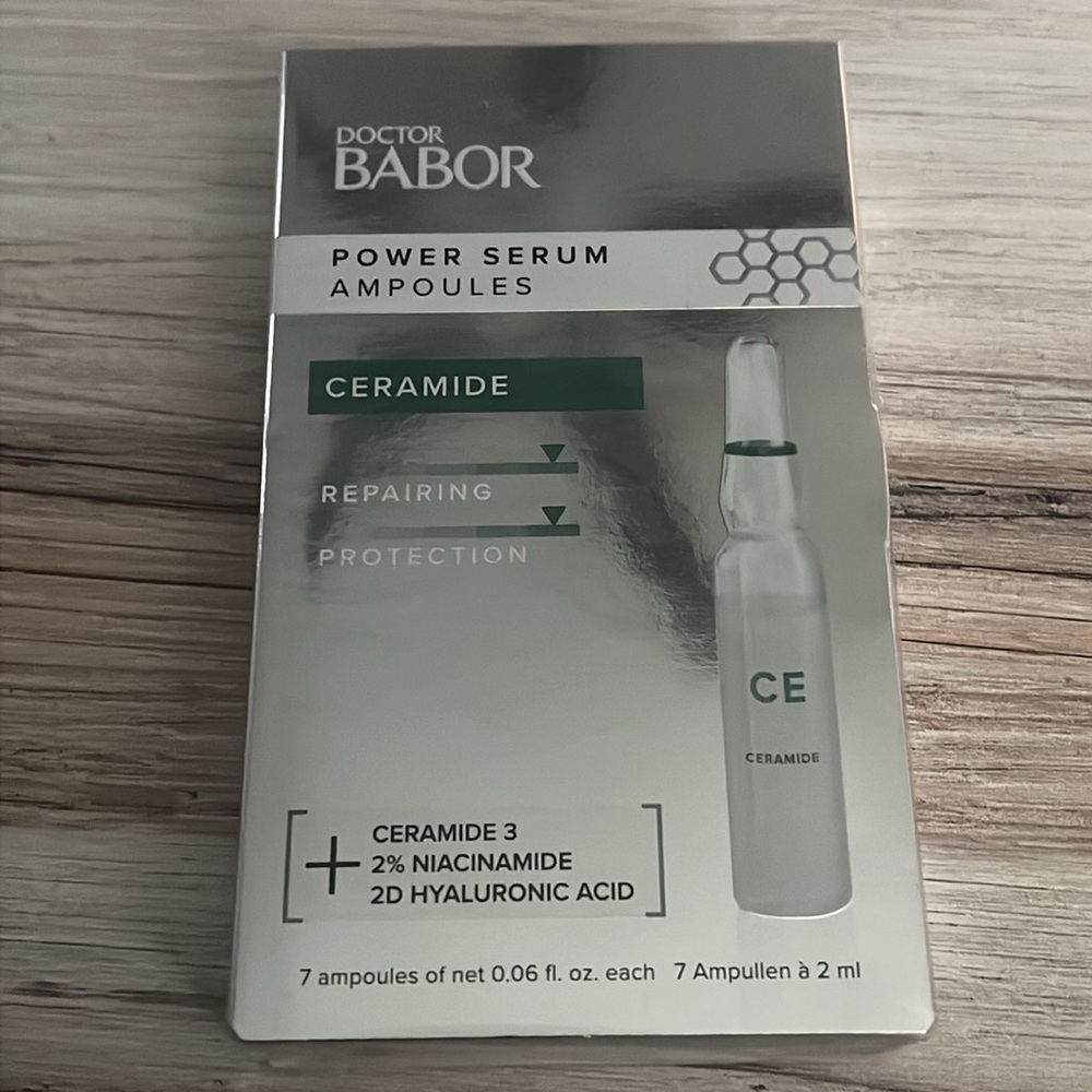 BABOR 7 Ceramide Power Serum Ampoules NEW in Box & Sealed